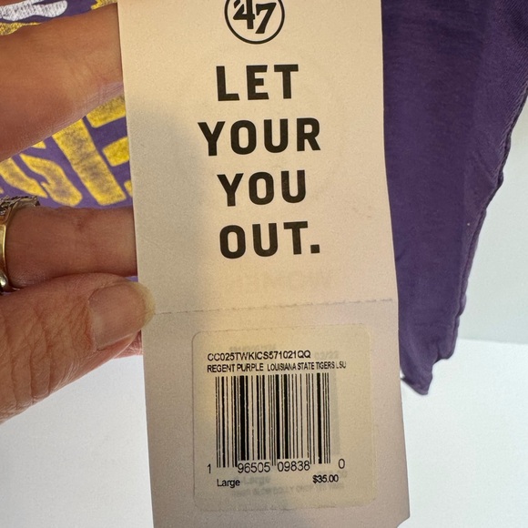 NCAA LSU Tigers Women’s Game Day Tee - L - Picture 4 of 5